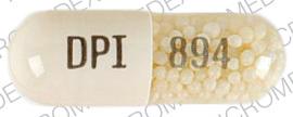 Pill DPI 894 White Capsule-shape is Guaifenesin and pseudoephedrine