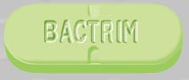 Pill BACTRIM Green Elliptical/Oval is Bactrim