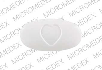 Pill 2773 Logo (Heart) White Oval is Avapro