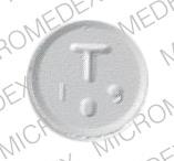 Pill T 109 White Round is Carbamazepine