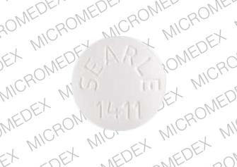 Arthrotec 50 mg / 200 mcg SEARLE 1411 AAAA 50 Back