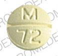 Pill M 72 Yellow Round is Clorpres