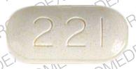 Pill 221 B L White Oval is Amoxicillin