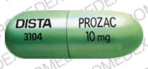 Prozac 10 mg DISTA 3104 PROZAC 10 mg