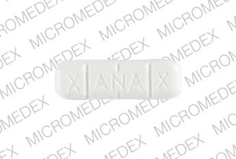 Double sided xanax bars