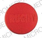 Thioridazine HCl 100 mg 4664 RUGBY Back