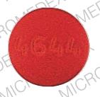 Pill 4664 RUGBY Red Round is Thioridazine HCl