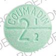 Coumadin 2.5 mg DuPont COUMADIN 2 1/2 Front