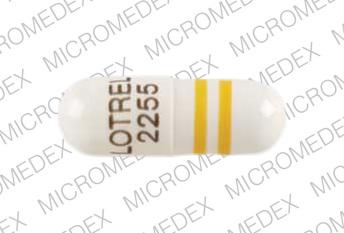 Lotrel 2.5 mg / 10 mg LOTREL 2255 Front