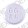 Pill GG 84 White Round is Timolol Maleate