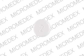 Mirapex 0.125 mg 2 U Back