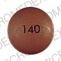 Pill 140 GEIGY Brown Round is Tofranil