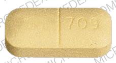 Pill 709 Yellow Oval is Tonocard