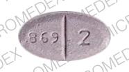Warfarin sodium 2 mg barr 869 2 Front