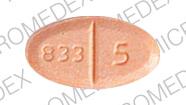 Warfarin sodium 5 mg barr 833 5 Front