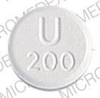 Pill P F U 200 White Round is T-Phyl