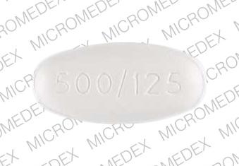 Augmentin 500 mg / 125 mg AUGMENTIN 500/125 Back