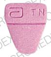Pill a TN T Pink U-shape is Tranxene T-tab