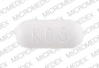 Pill KOS 750 White Oval is Niaspan