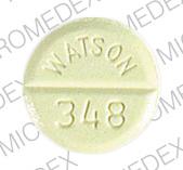 Hydrochlorothiazide and triamterene 50 mg / 75 mg WATSON 348 Front