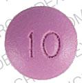 Trifluoperazine hydrochloride 10 mg GG 58 10 Back