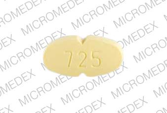 Uniretic 25 mg / 15 mg 725 S P Front
