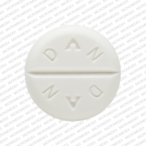 Trihexyphenidyl hydrochloride 2 mg DAN DAN 5335 Front