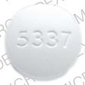 Trihexyphenidyl hydrochloride 5 mg DAN DAN 5337 Back