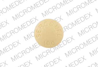 Seroquel 100 mg SEROQUEL 100 Front