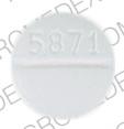 Promethazine HCl 12.5 MG 5871 59911 Back