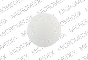 Seroquel 200 mg SEROQUEL 200 Front