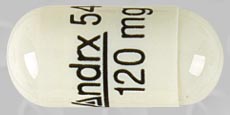 Diltia XT 120 mg (Andrx 548 120 mg)