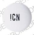 Pill ICN White Round is Trisoralen