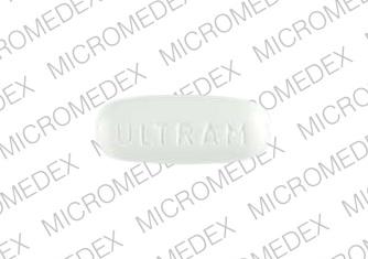 Pill ULTRAM 06 59 White Elliptical/Oval is Ultram