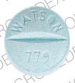 Pill WATSON 779 Blue Round is Oxybutynin Chloride