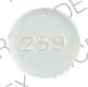 Pill INV 259 White Round is Atenolol
