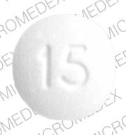 Pill 54 782 15 is Oramorph SR 15 mg