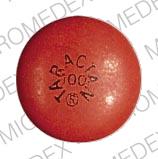 Pill TARACTAN 100 Red Round is Taractan