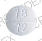 Pill 78 72 TAVIST is Tavist 2.68 MG