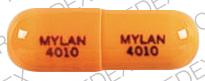 Temazepam 15 mg MYLAN 4010 MYLAN 4010 Front