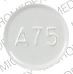 Pill 511 A75 White Round is Acyclovir