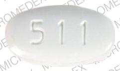 Pill 511 A77 White Oval is Acyclovir