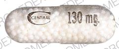 Pill 130 C CENTRAL is Theoclear L.A.-130 130 MG