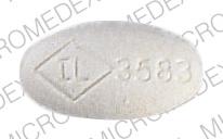 Pill IL 3583 White Oval is Theochron