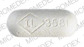 Pill IL 3581 White Oval is Theochron