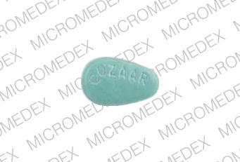 Cozaar 50 mg MRK 952 COZAAR Back