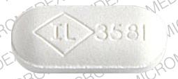 Pill IL 3581 White Capsule/Oblong is Theophylline Extended-Release