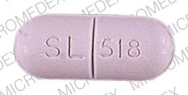 Pill SL  518 White Capsule-shape is Theophylline extended release