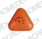 Pill ATARAX 10 Orange Three-sided is Atarax