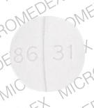 Pill 86 31 White Round is Theo-X